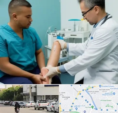 کلینیک زخم در قدوسی شرقی شیراز 