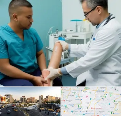 کلینیک زخم در منطقه 7 تهران 