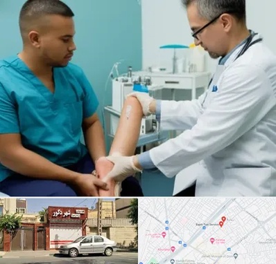 کلینیک زخم در باجک قم 