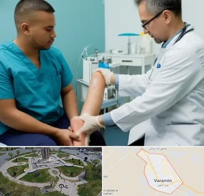 کلینیک زخم در ورامین
