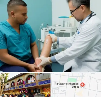 کلینیک زخم در 15 خرداد 