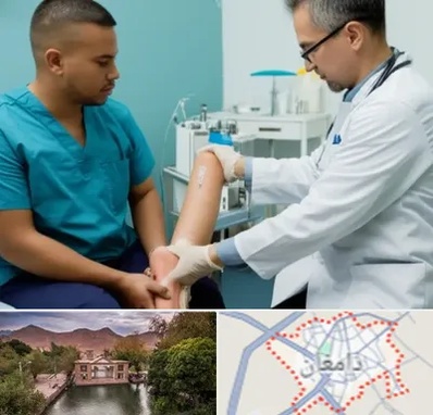 کلینیک زخم در دامغان