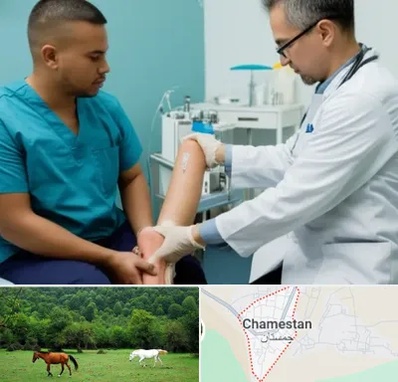 کلینیک زخم در چمستان