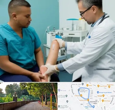 کلینیک زخم در فلکه گاز رشت 