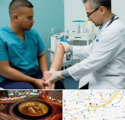 کلینیک زخم در میدان ولیعصر 