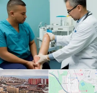 کلینیک زخم در سهند تبریز 