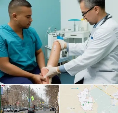 کلینیک زخم در نظرآباد کرج 