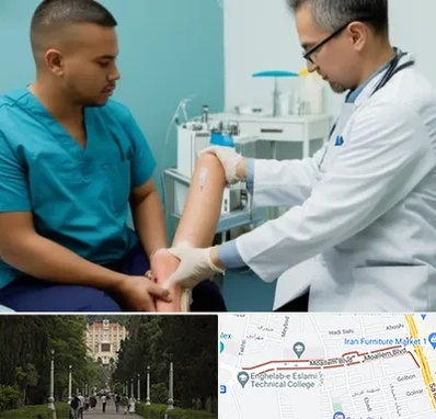 کلینیک زخم در بلوار معلم رشت 