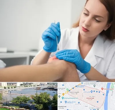 متخصص زخم در گلستان اهواز 