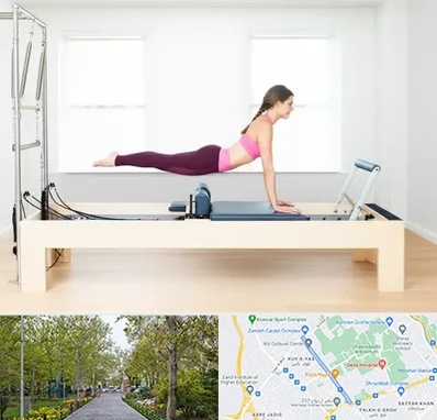 پیلاتس ریفورمر در قدوسی غربی شیراز 