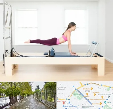 پیلاتس ریفورمر در خیابان ارم شیراز 