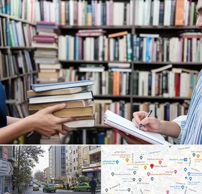 خریدار کتاب در فاطمی