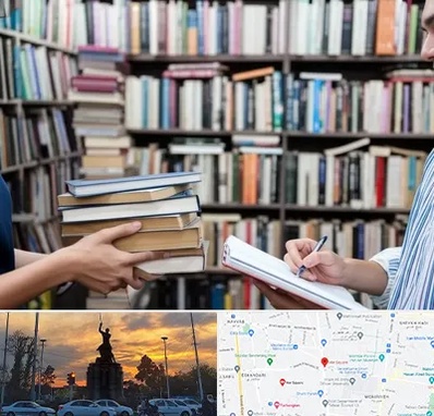 خریدار کتاب در میدان حر