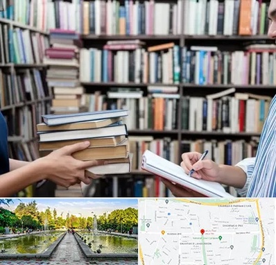 خریدار کتاب در سرسبز 