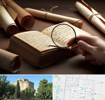 خریدار کتاب خطی در مرداویج اصفهان 