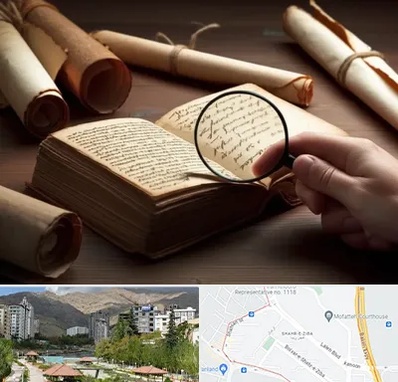 خریدار کتاب خطی در شهر زیبا