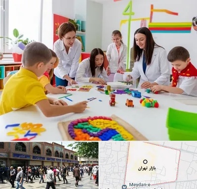 مدرسه اوتیسم در بازار تهران