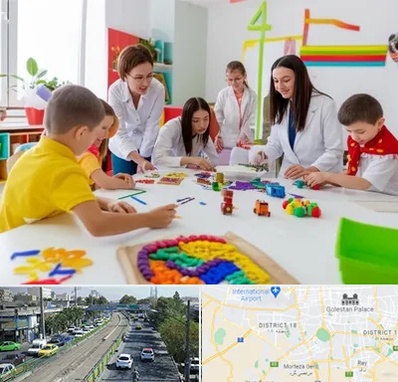 مدرسه اوتیسم در جنوب تهران 