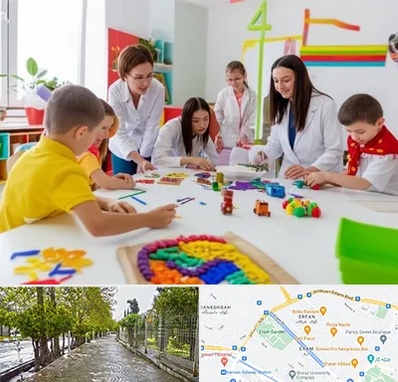 مدرسه اوتیسم در خیابان ارم شیراز 