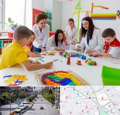 مدرسه اوتیسم در خیابان زند شیراز 