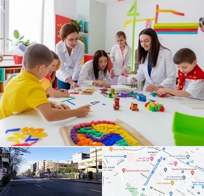 مدرسه اوتیسم در خیابان ملاصدرا شیراز 