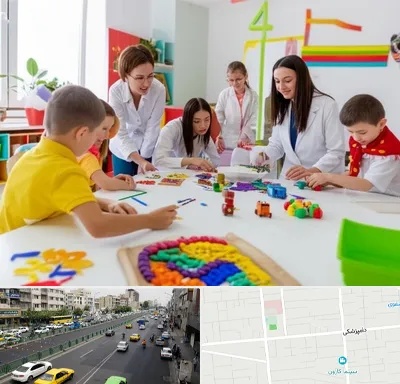 مدرسه اوتیسم در خیابان دامپزشکی
