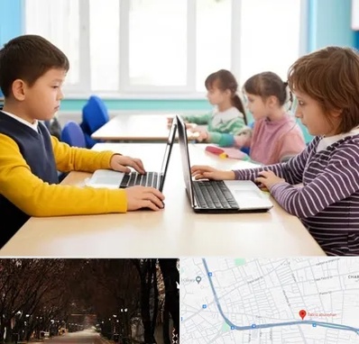 مدرسه نابینایان در ابوریحان تبریز 