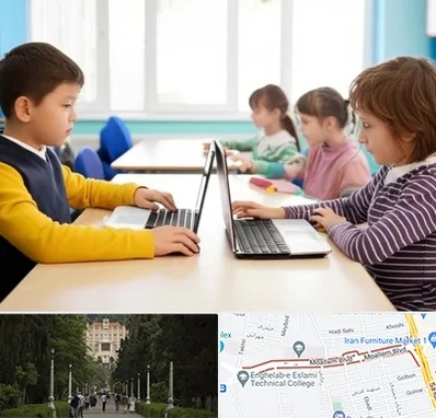 مدرسه نابینایان در بلوار معلم رشت 