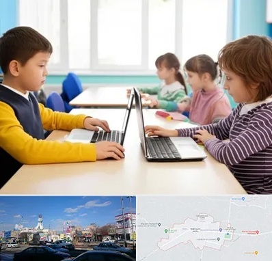 مدرسه نابینایان در ماهدشت کرج 