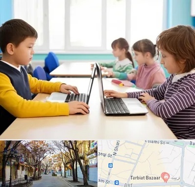 مدرسه نابینایان در تربیت تبریز 