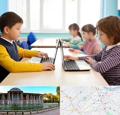 مدرسه نابینایان در عفیف آباد شیراز 