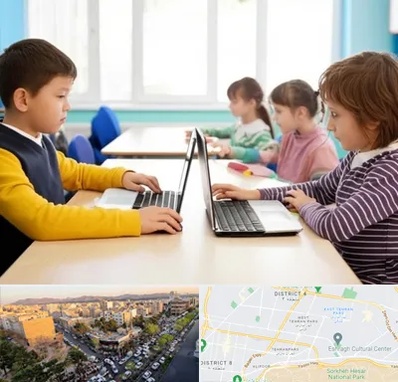 مدرسه نابینایان در تهرانپارس 