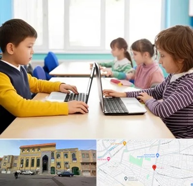 مدرسه نابینایان در زنبیل آباد قم 