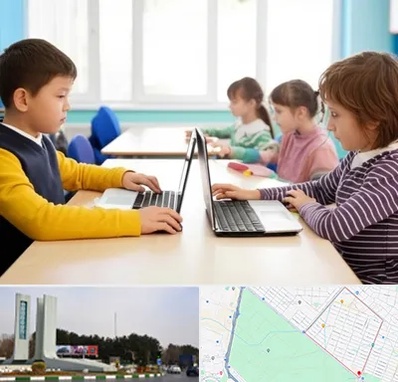 مدرسه نابینایان در بلوار فلسیطین مشهد 