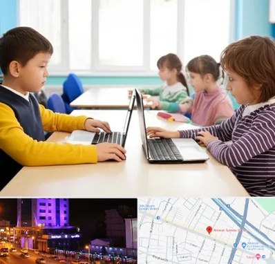 مدرسه نابینایان در آبرسان تبریز 