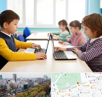 مدرسه نابینایان در بلوار کشاورز 