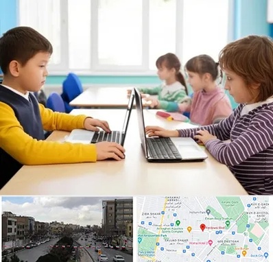 مدرسه نابینایان در بلوار فردوسی مشهد 