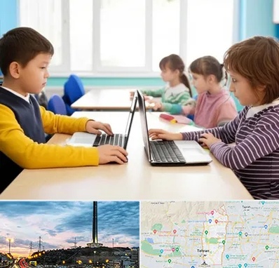 مدرسه نابینایان در منطقه 2 تهران 