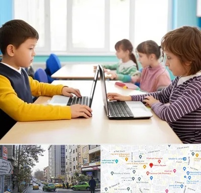 مدرسه نابینایان در فاطمی 