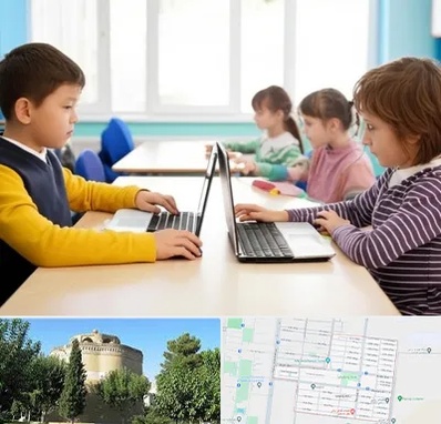 مدرسه نابینایان در مرداویج اصفهان 