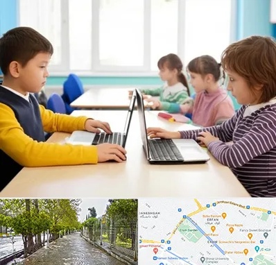 مدرسه نابینایان در خیابان ارم شیراز 