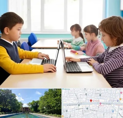 مدرسه نابینایان در هشت بهشت اصفهان 