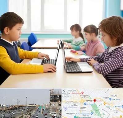 مدرسه نابینایان در بلوار توس مشهد 