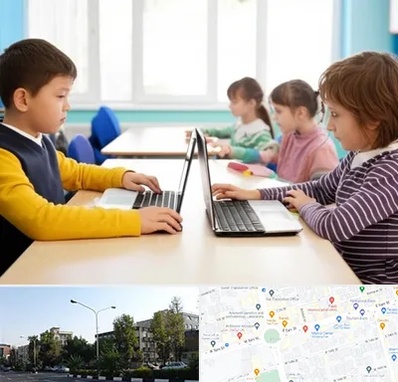 مدرسه نابینایان در میدان کاج