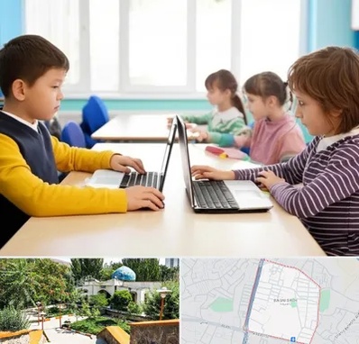 مدرسه نابینایان در باغمیشه تبریز 