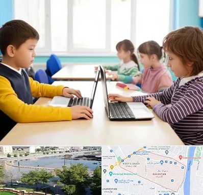 مدرسه نابینایان در گلستان اهواز 