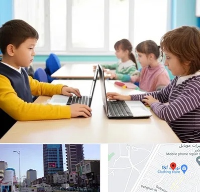 مدرسه نابینایان در چهارراه طالقانی کرج 