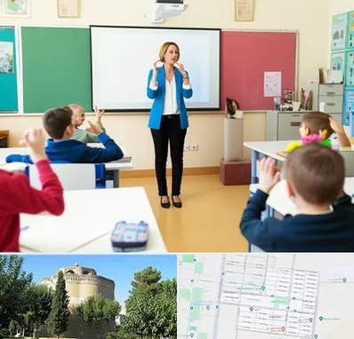 مدرسه ناشنوایان در مرداویج اصفهان 