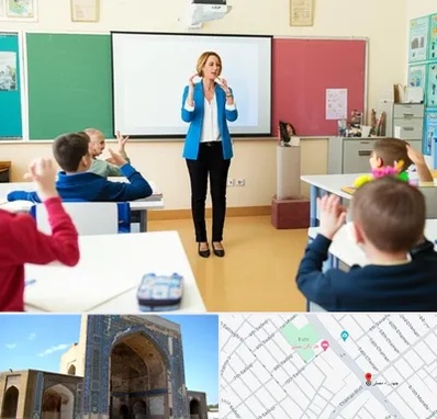 مدرسه ناشنوایان در مصلی مشهد 