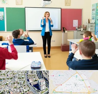 مدرسه ناشنوایان در قاسم آباد مشهد 